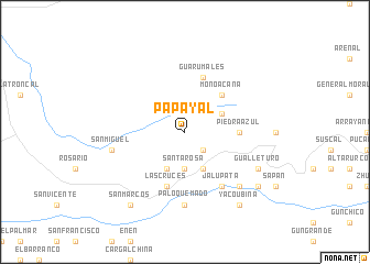 map of Papayal