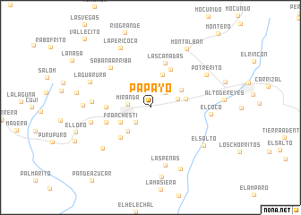 map of Papayo