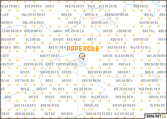 map of Paperode