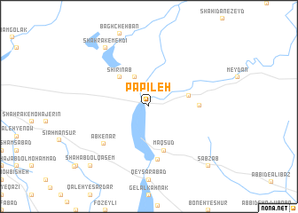 map of Pāpīleh