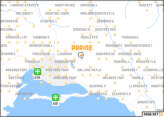 map of Papine