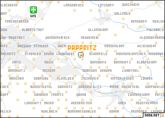 map of Pappritz