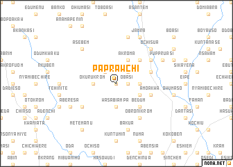 map of Paprawchi