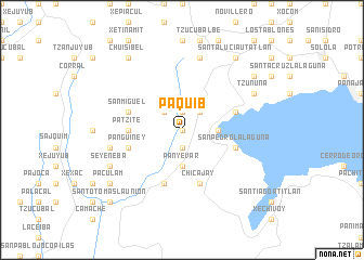 map of Paquib