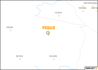 map of Paquió