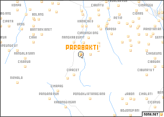 map of Parabakti