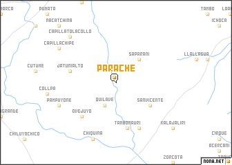 map of Parache