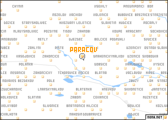 map of Paračov