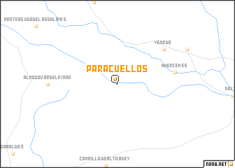 map of Paracuellos