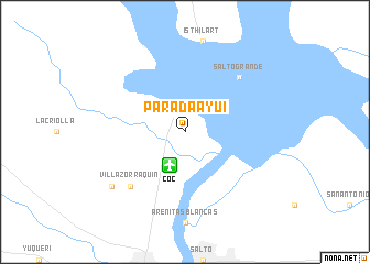 map of Parada Ayuí