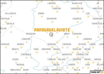 map of Parada de Laviote