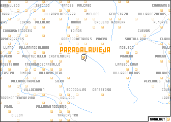 map of Parada La Vieja