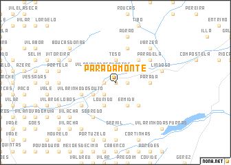 map of Paradamonte