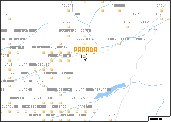 map of Parada