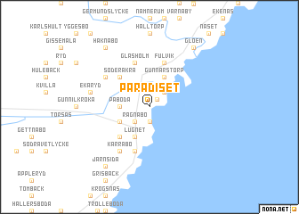 map of Paradiset