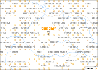 map of Paradis