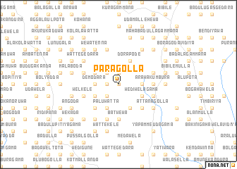 map of Paragolla