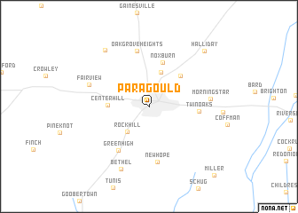 map of Paragould