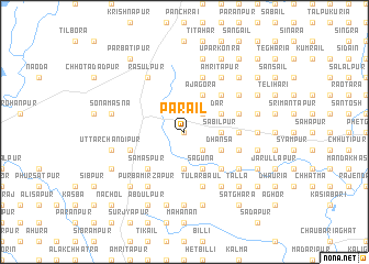 map of Pārail