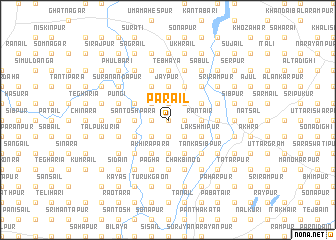 map of Pārail