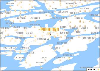 map of Parainen