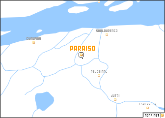 map of Paraíso