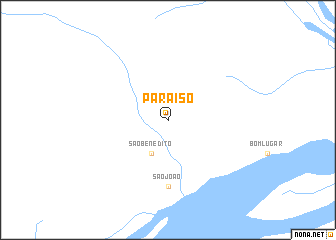 map of Paraíso