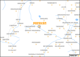 map of Parakan