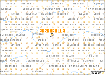 map of Paramaulla