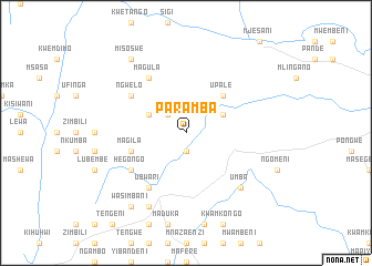 map of Paramba