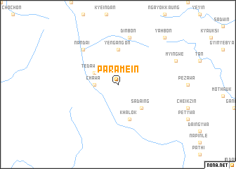 map of Paramein