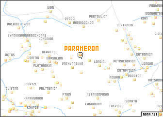 map of Parámeron