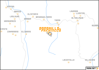 map of Paramillo