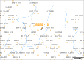 map of Parâmio