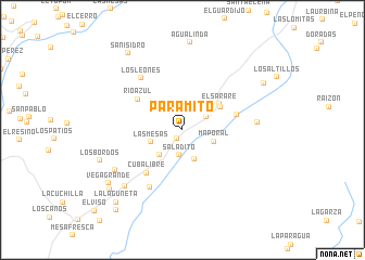 map of Paramito