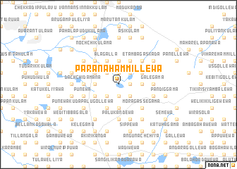 map of Parana Hammillewa