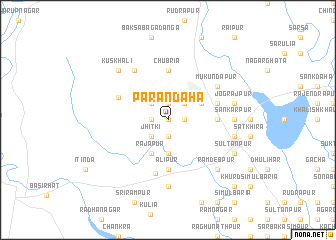map of Parāndaha