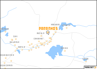 map of Paranhos