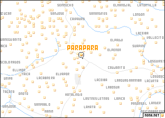 map of Parapara