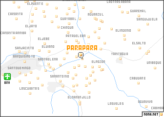 map of Parapara