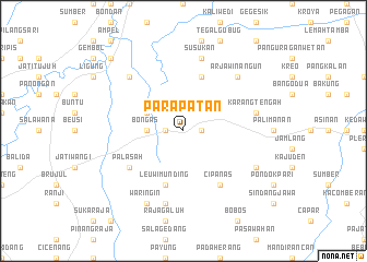 map of Parapatan