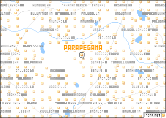 map of Parapegama