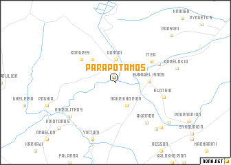 map of Parapótamos