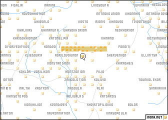 map of Parapoúngion