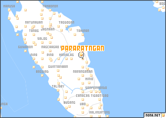 map of Pararatngan