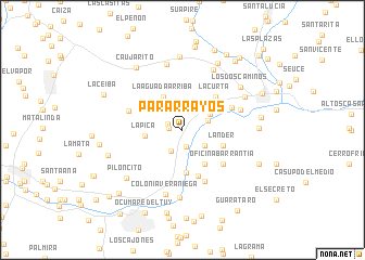 map of Pararrayos