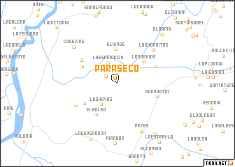 map of Paraseco