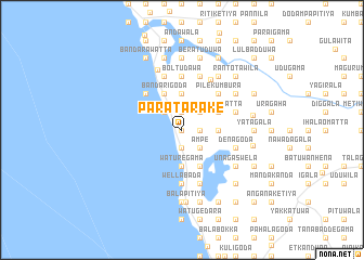 map of Paratarake