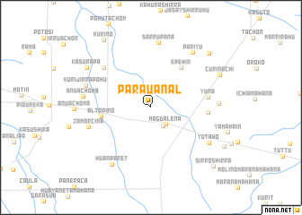 map of Paráuanal