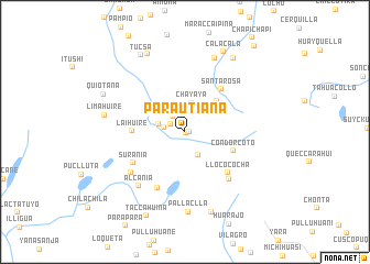 map of Parautiana